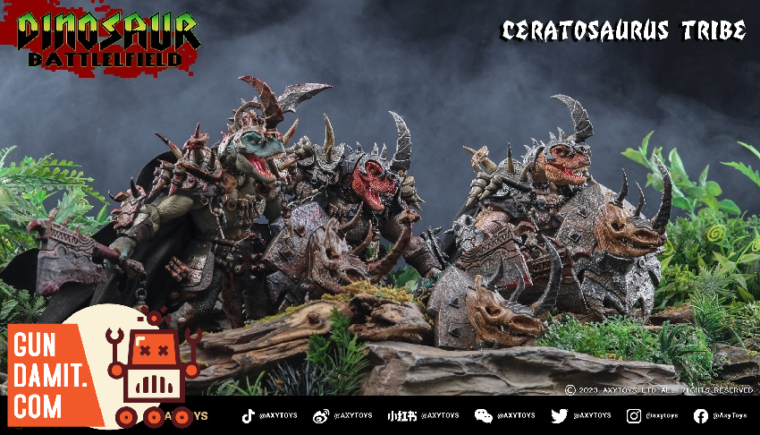 AXYTOYS AXY-010 Dinosaur Battlefield Leader of The