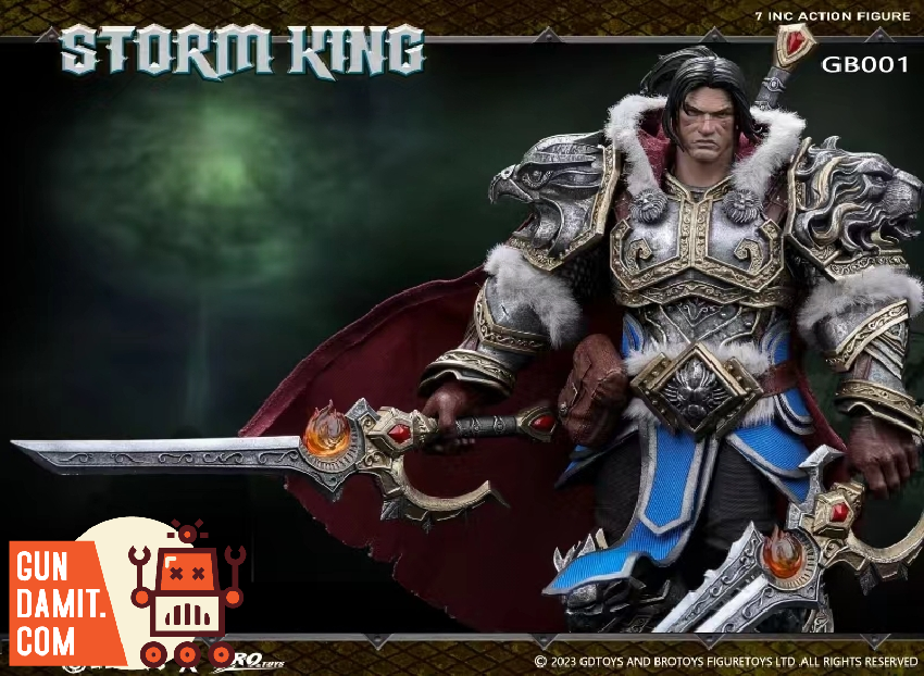 Brotoys 1/12 GB001 World of Warcraft Varian Wrynn- GunDamit Store