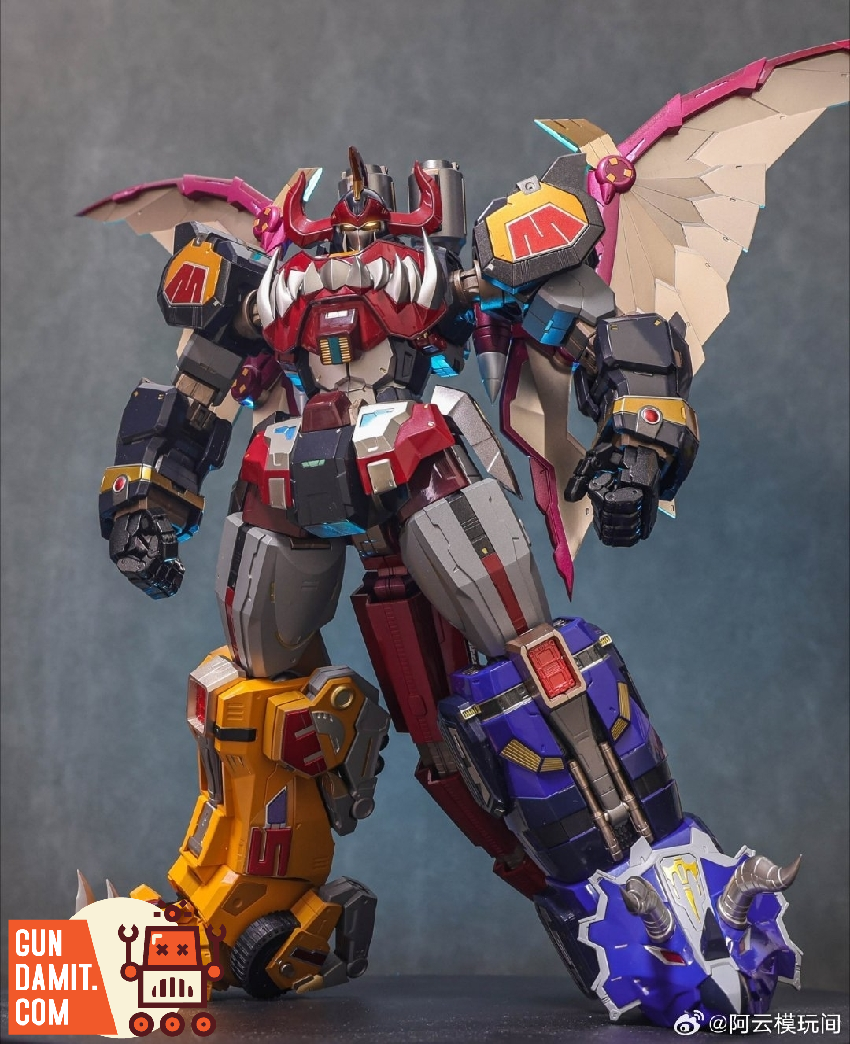 FLAME TOYS 大獣神 ブラック DINO MEGAZORD 限定版 フレイムトイズ 合機巧 DINO MEGAZORD ダイノメガゾード大獣神