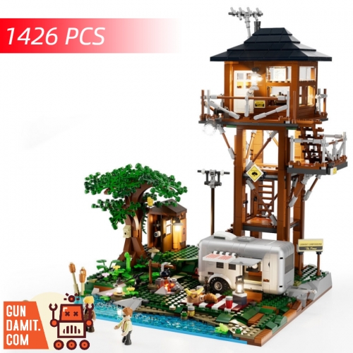 FUNWHOLE F9022 Lookout Campground w/ Lights - GunDamit Store