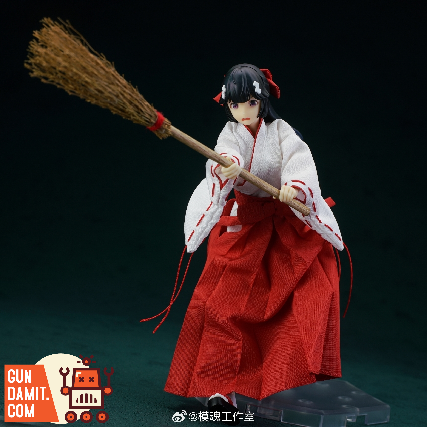 HASUKI 1/12 Pocket Art Exorcism Shrine Maiden Tsubaki- GunDamit Store