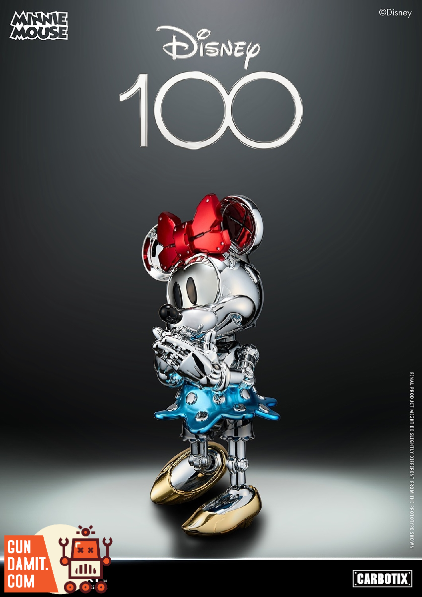 Blitzway BW-CA-10509 D100 Minnie Mouse Chrome Version - GunDamit Store