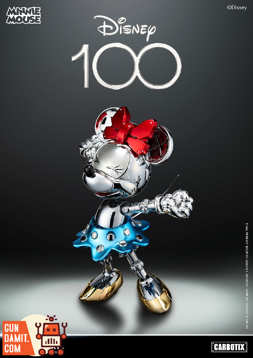 Blitzway BW-CA-10509 D100 Minnie Mouse Chrome Version | GunDamit.com