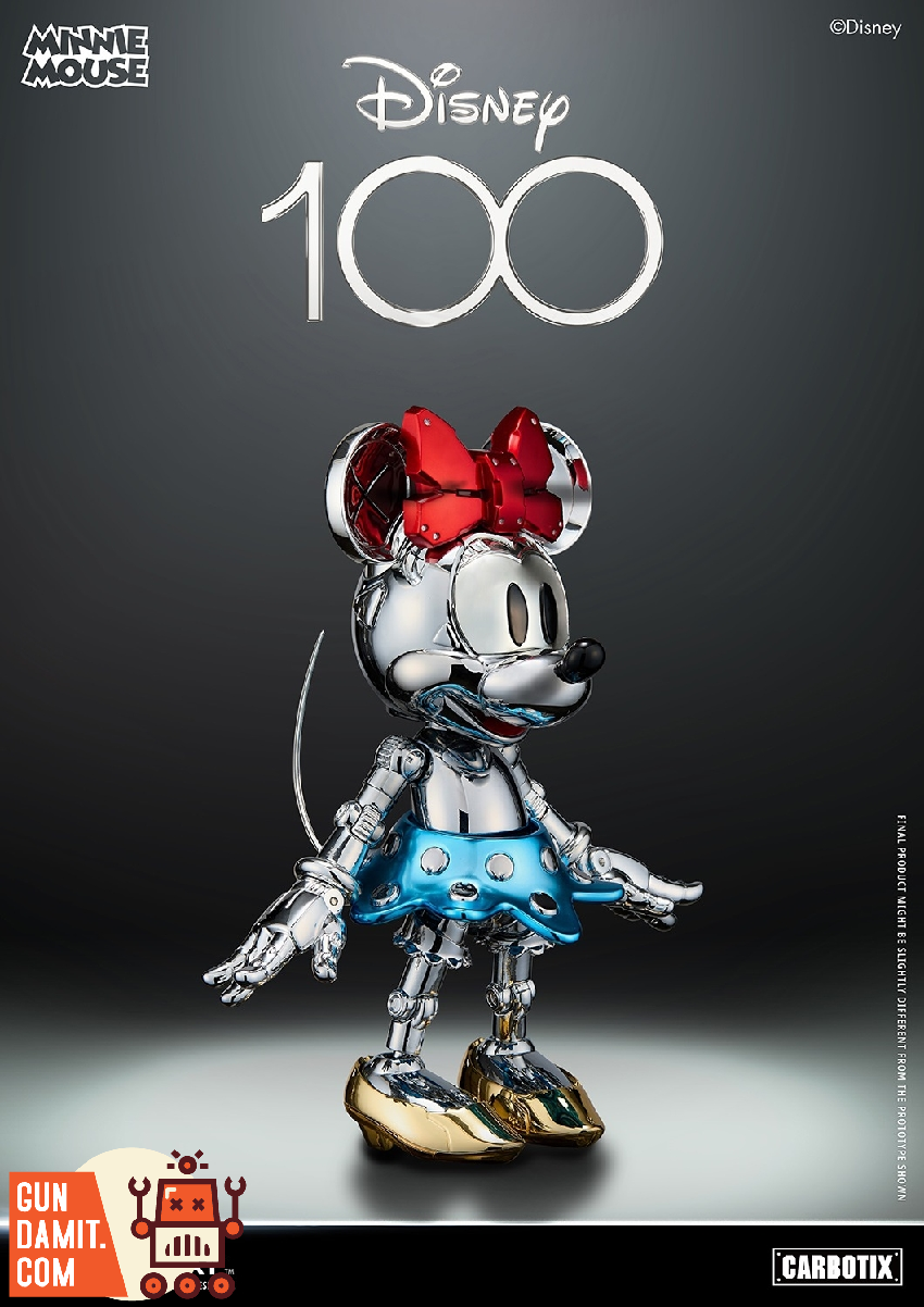 Blitzway BW-CA-10509 D100 Minnie Mouse Chrome Version | GunDamit.com