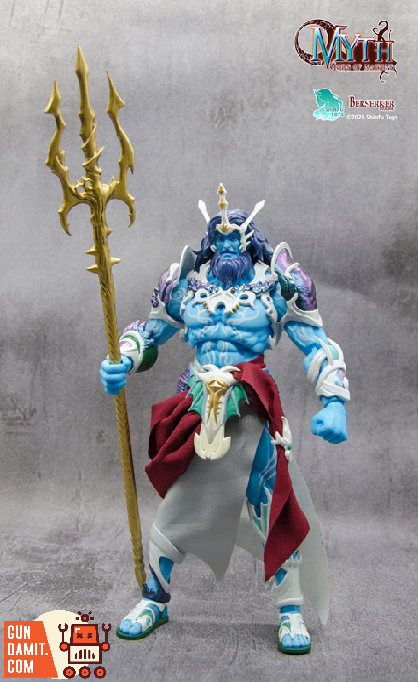 Shinfu Toys & Berserker Studios 1/12 M03 Myth Gods of Blue Poseidon