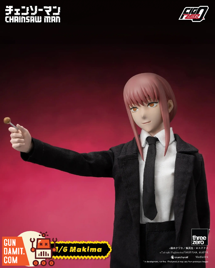 Threezero 1/6 FigZero Chainsaw Man Makima | GunDamit.com