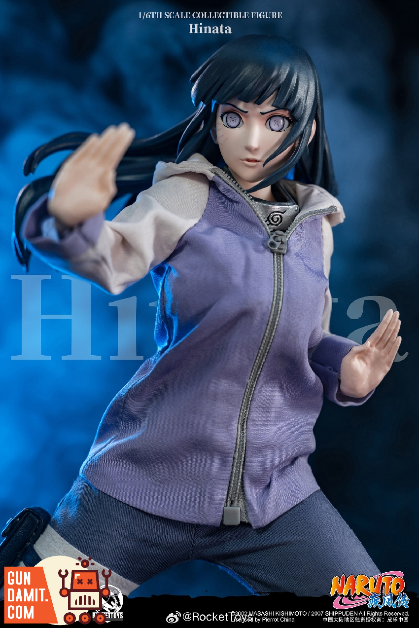 NARUTO Hinata 1/6スケールフィギュアROCKET TOYS Rocket Toys 1/6 Official Licensed Naruto Hyuga Hinata