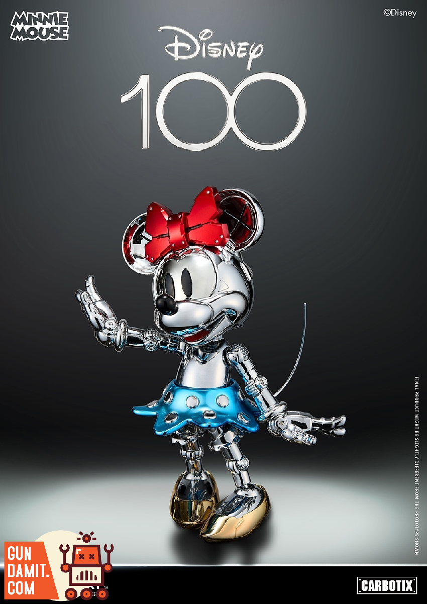 Blitzway BW-CA-10509 D100 Minnie Mouse Chrome Version | GunDamit.com