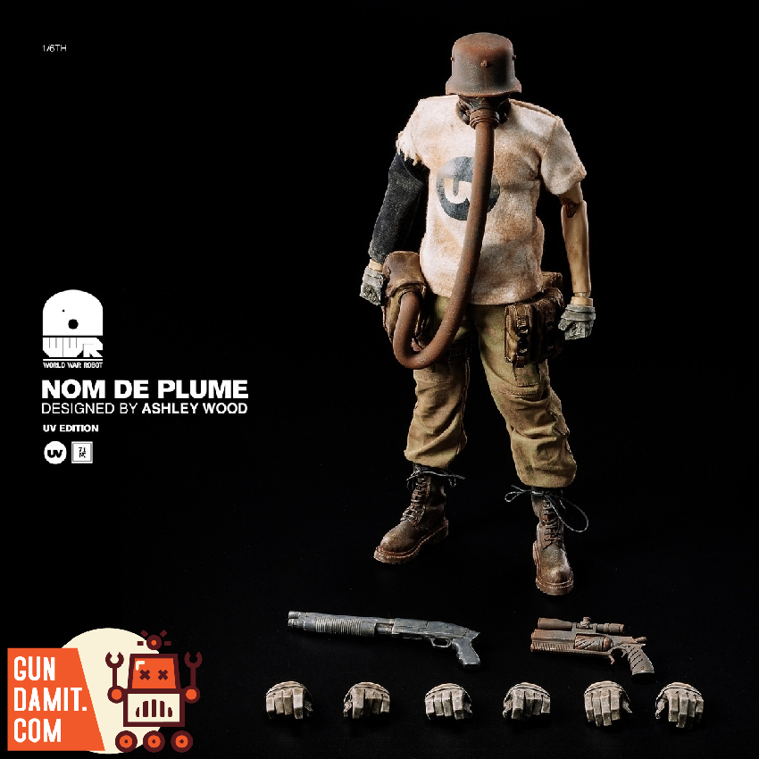 UNDERVERSE 1/6 堅い NOM DE PLUME ThreeA AshleyWood N.O.M.