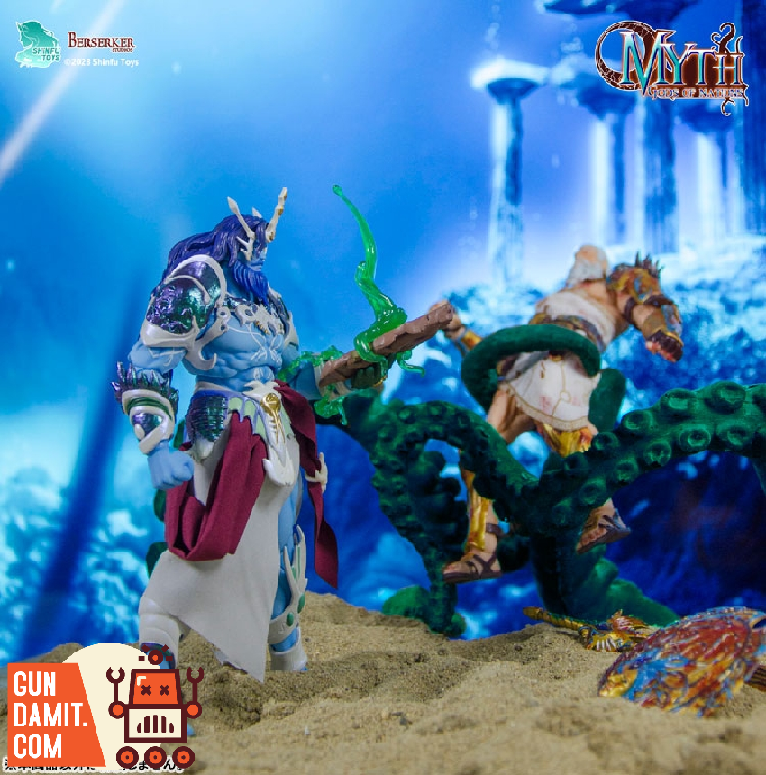Shinfu Toys & Berserker Studios 1/12 M03 Myth Gods of Blue
