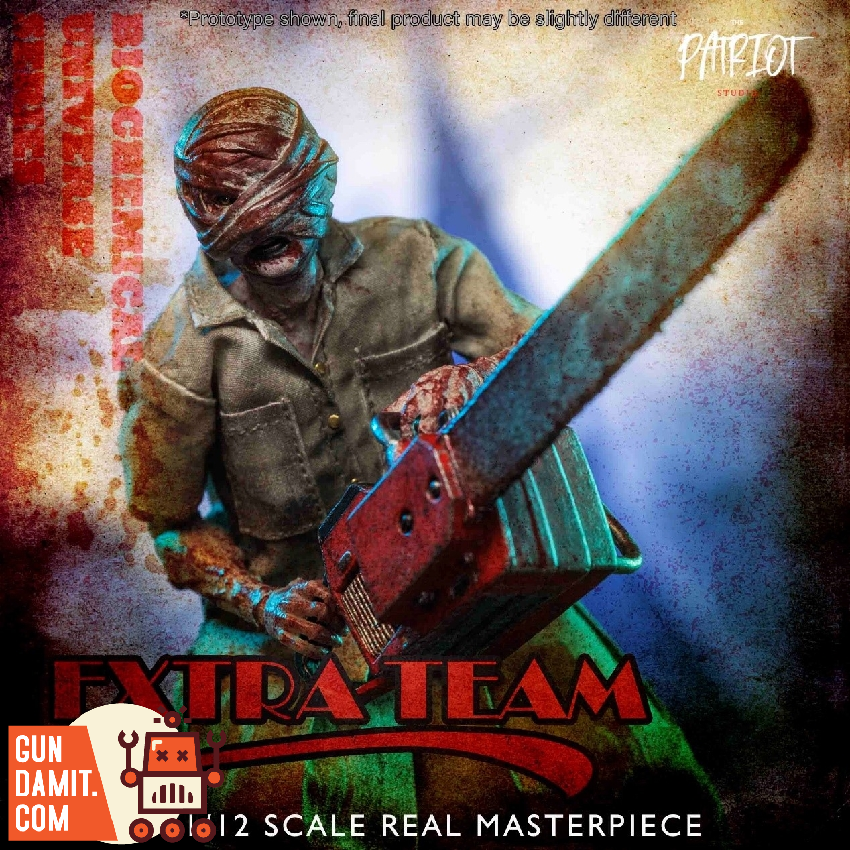 Patriot Studio 1/12 Resident Evil Chainsaw Ganado & Chainsaw Lady