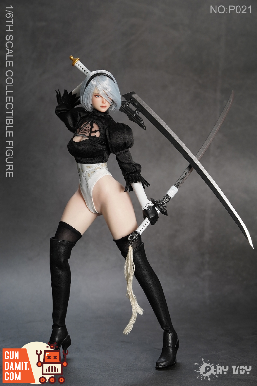 Play Toy 1/6 P021 Sexy Humanoid Robot 2B - GunDamit Store