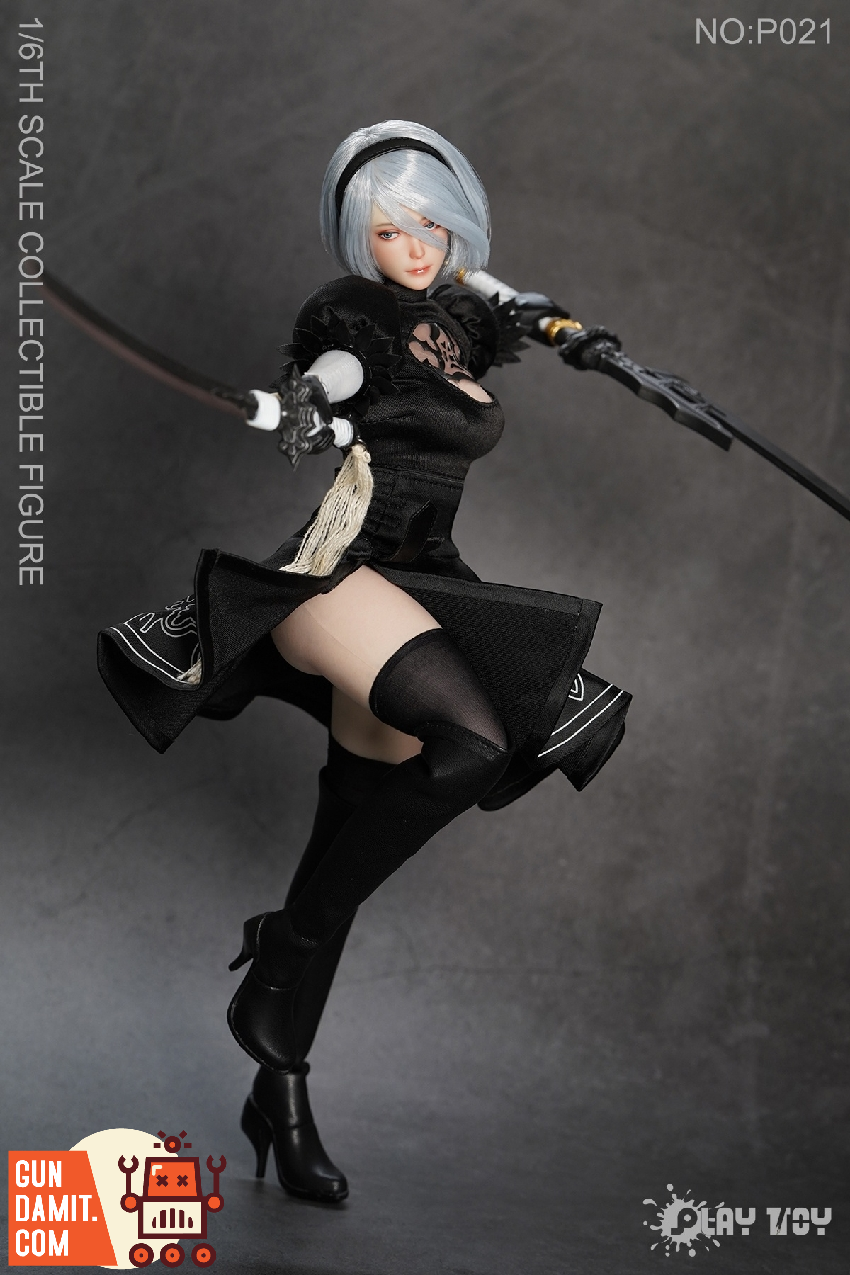 Play Toy 1/6 P021 Sexy Humanoid Robot 2B - GunDamit Store