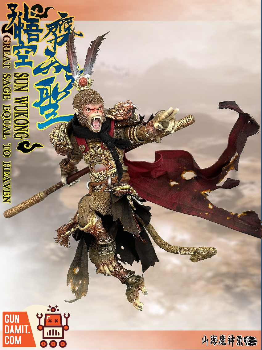 Fury Toys 1/12 Sun Wukong Battle Damaged Version - GunDamit