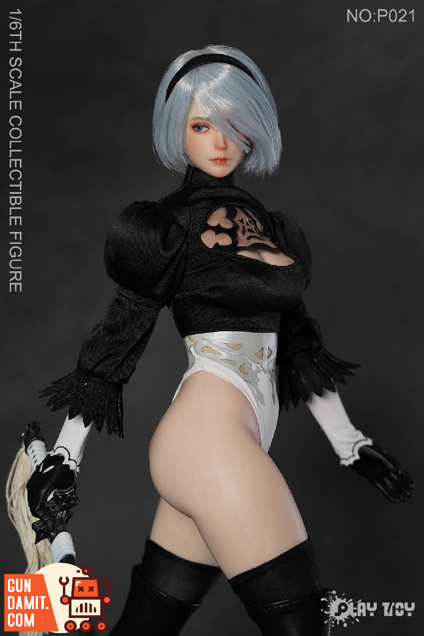 Play Toy 1/6 P021 Sexy Humanoid Robot 2B - GunDamit Store