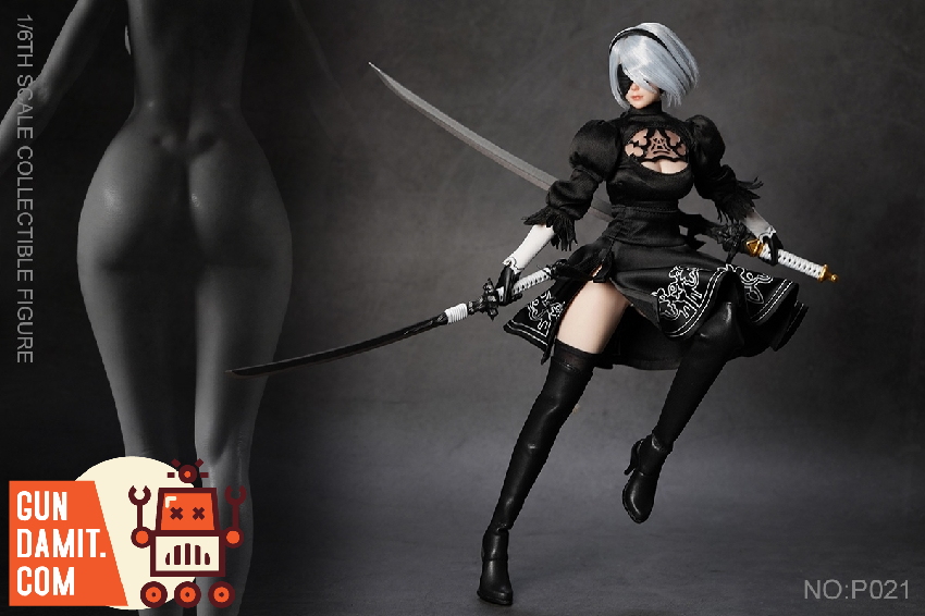 Play Toy 1/6 P021 Sexy Humanoid Robot 2B - GunDamit Store