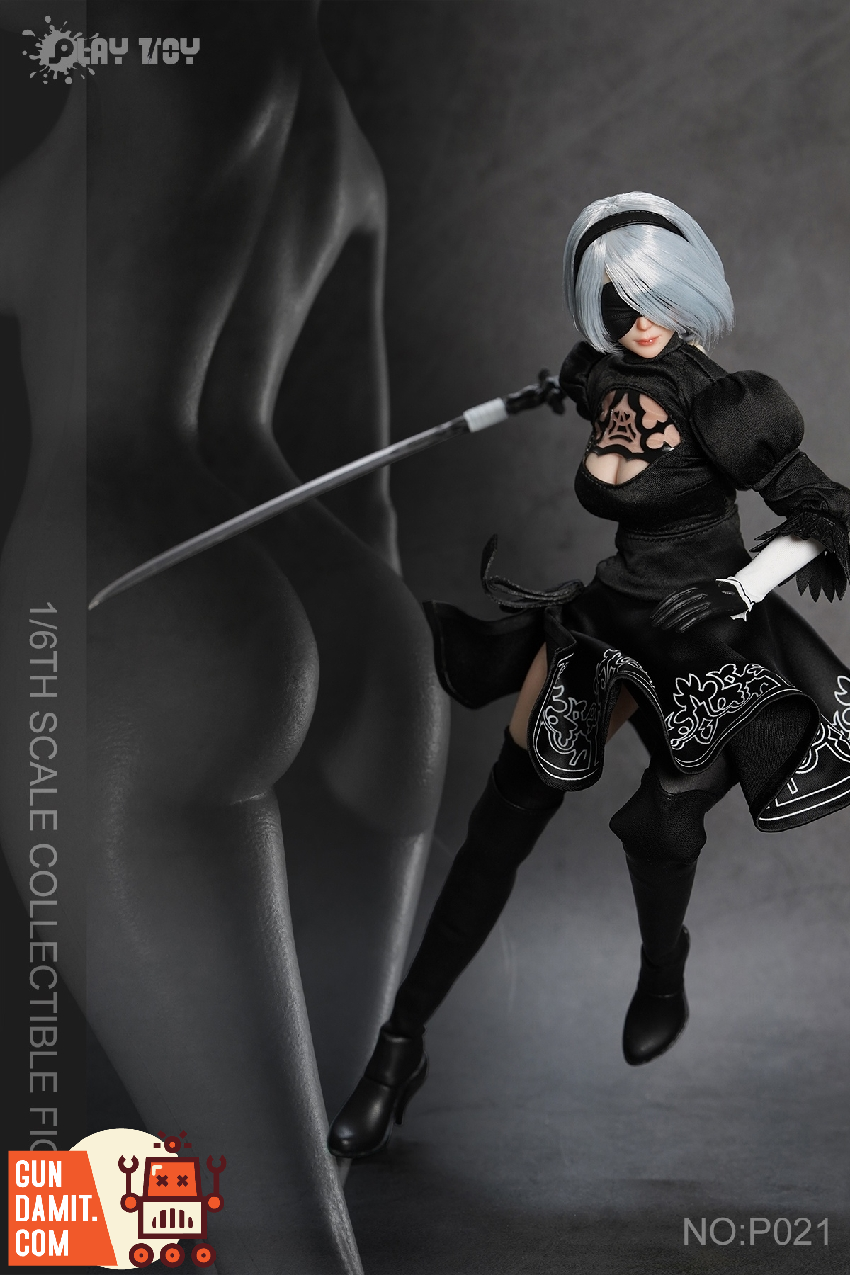 Play Toy 1/6 P021 Sexy Humanoid Robot 2B - GunDamit Store