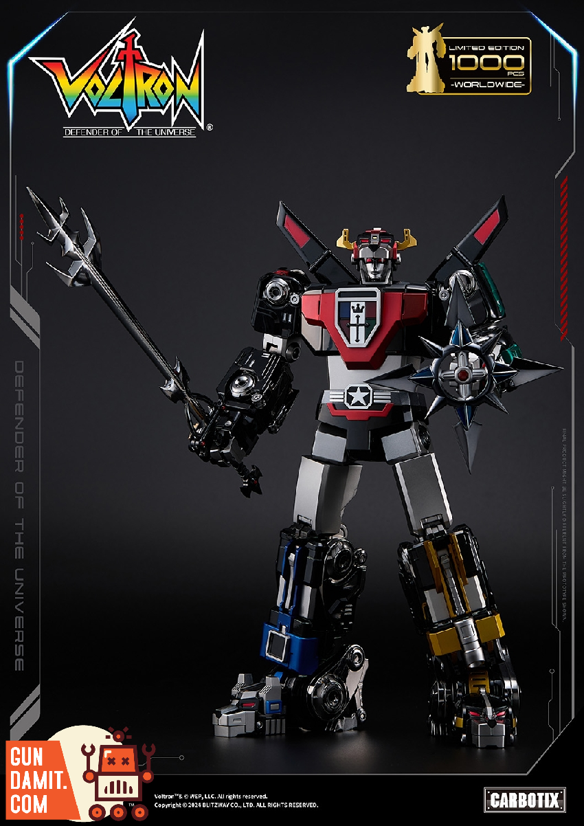 Blitzway BW-CA-11101 Carbotix Black Voltron - GunDamit Store