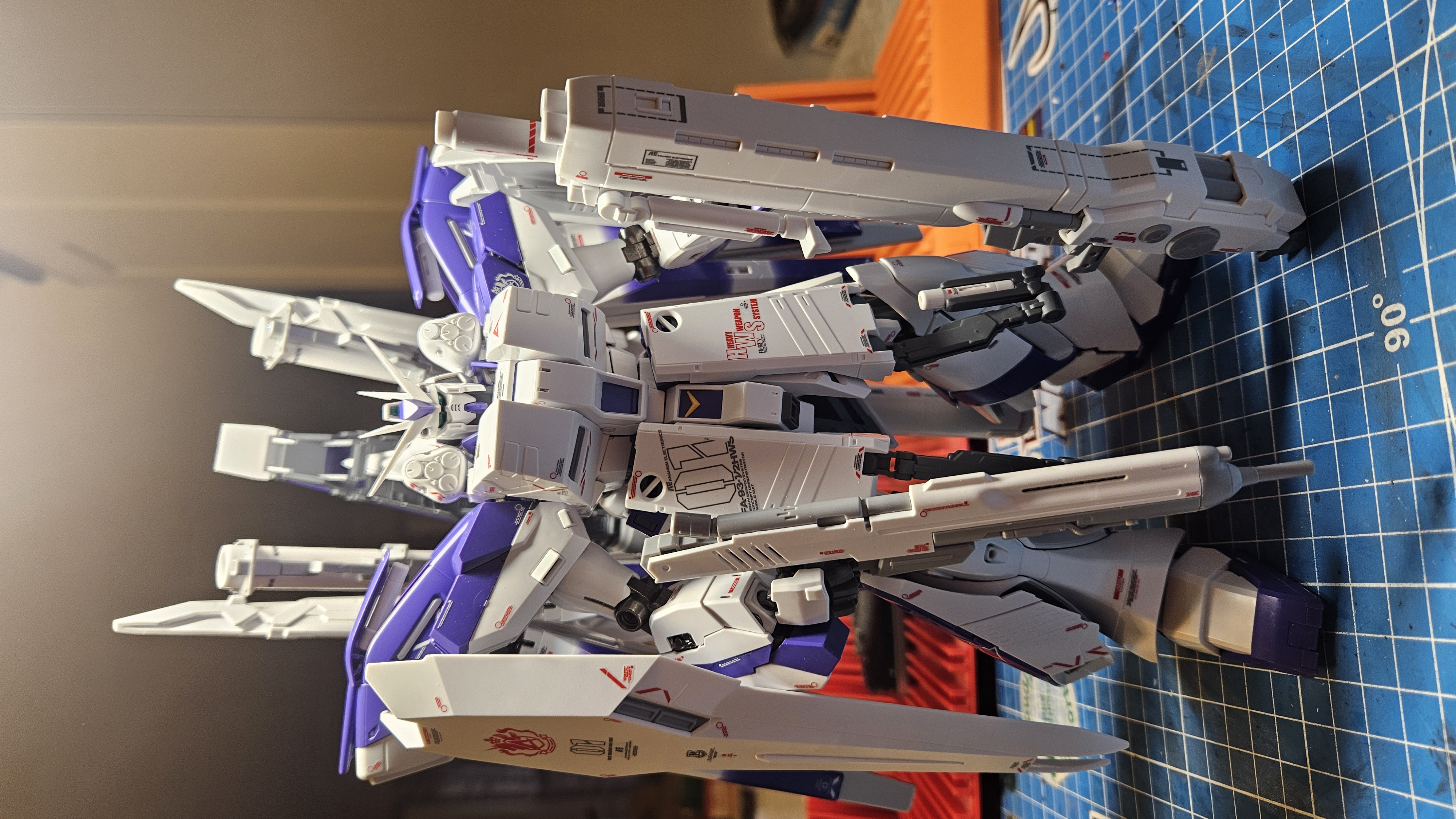 メタル置物　ヒン Point Factory Studio 1/100 Alloy Frame Upgrade Kit for MG RX