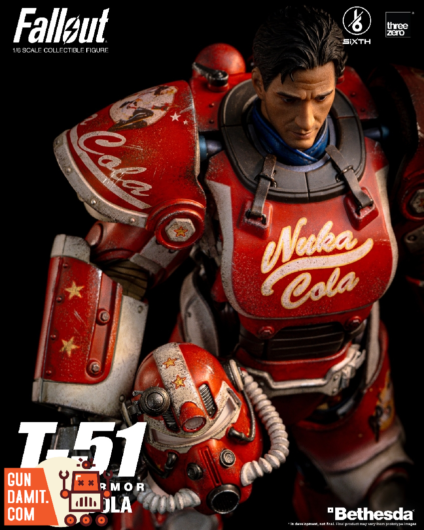 Threezero 1/6 Fallout T-51 Nuka Cola Power Armor - GunDamit Store