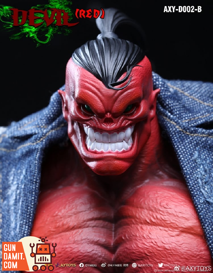 Axytoys AXY-D002-B Devil Red Deluxe 1/12 Figure | GunDamit.com