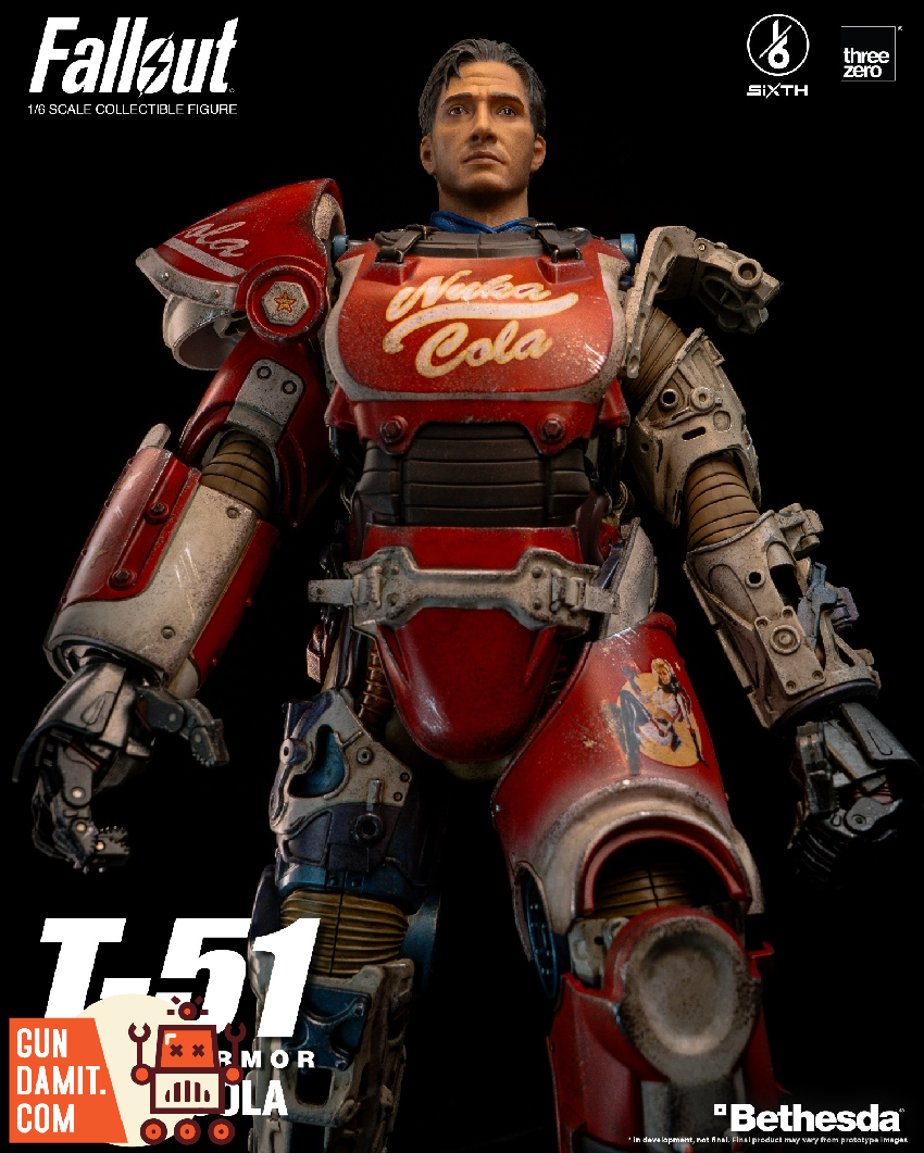 Threezero 1/6 Fallout T-51 Nuka Cola Power Armor - GunDamit Store