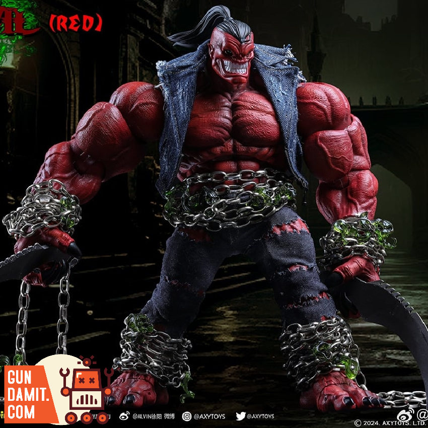 Axytoys AXY-D002-B Devil Red Deluxe 1/12 Figure | GunDamit.com