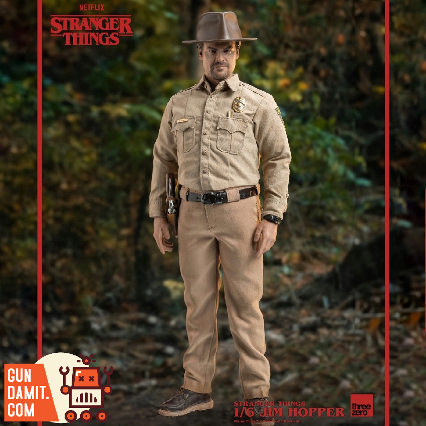 Threezero 1/6 Stranger Things Season 1 Jim Hopper - GunDamit