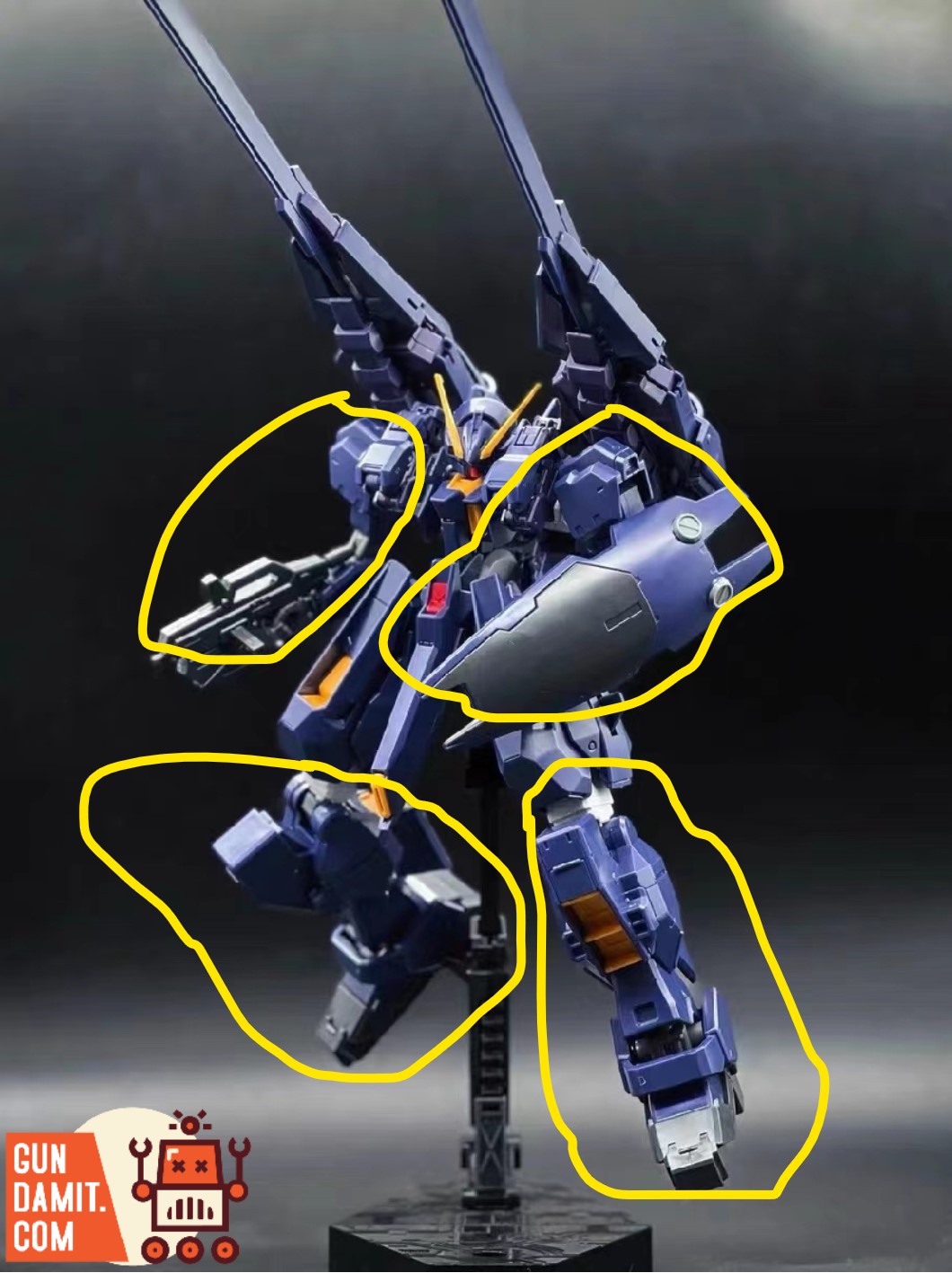 つるくらぶページ Reviews of Xingfeng 1/144 HG Gundam TR-6 Hazel II Model Kit