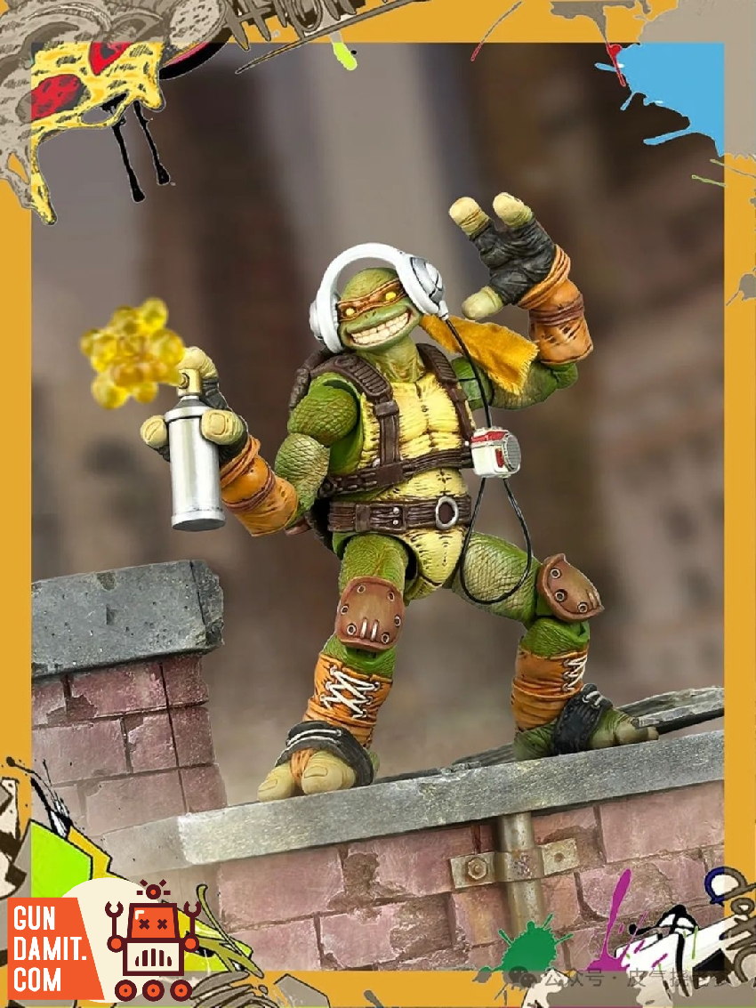 Fury Toys 1/12 Samurai Turtles Summer Set w/ Accessories