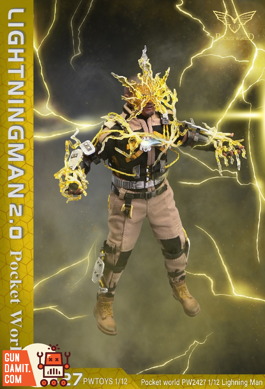 PWTOYS 1/12 PW2427 Flash Man 2.0 - GunDamit Store