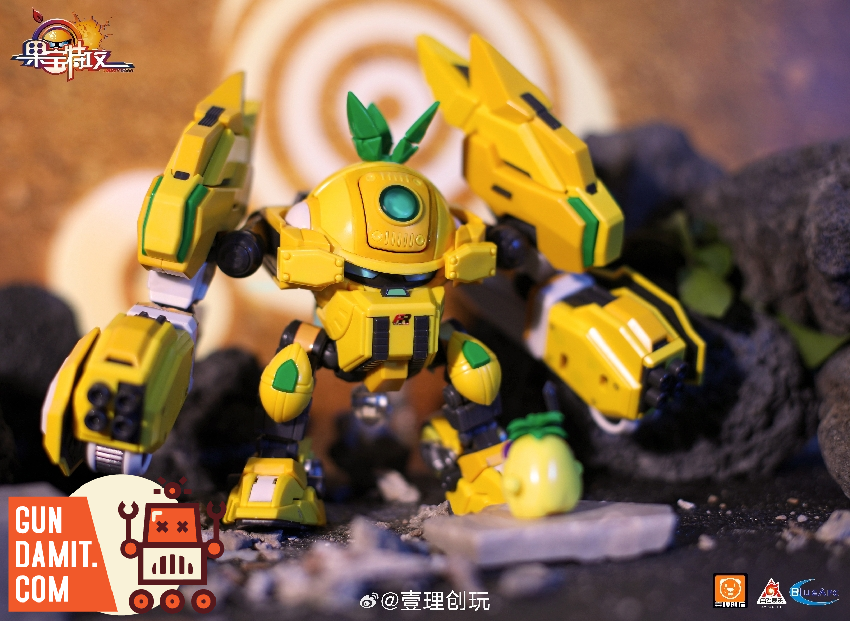 YiLiChuangWan Fruity Robo Pineapple Slasher Model Kit - GunDamit Store