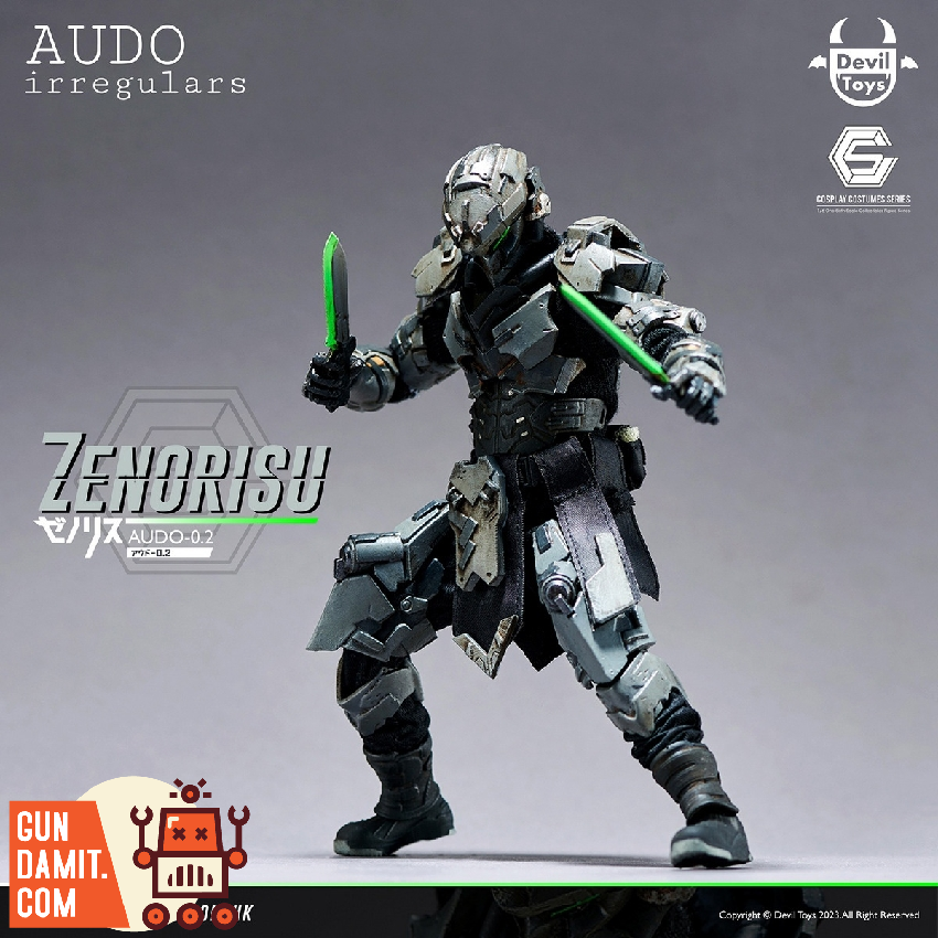 その他 Devil Toys X Gyaromi Gacho Emerald Green Devil Toys x AUDOirregulars 1/12 Cosplay Zenorisu | GunDamit.com