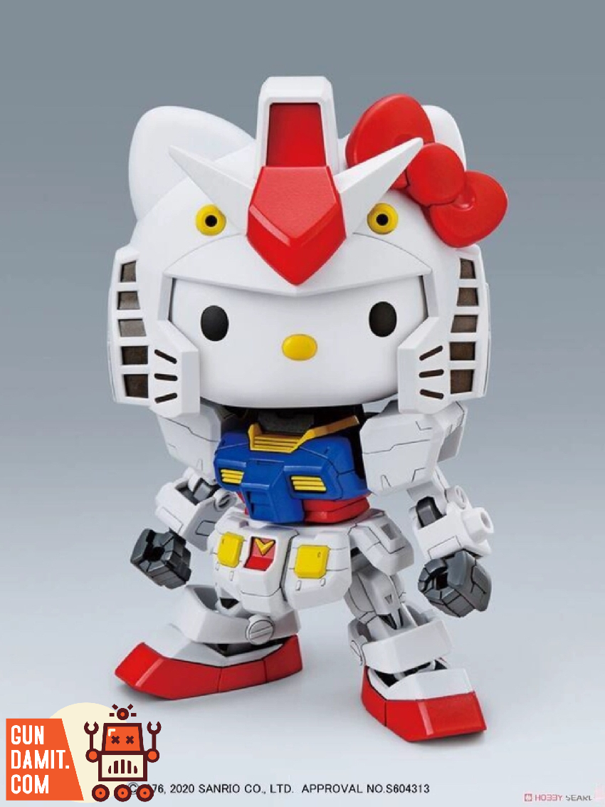 kitty様❽❾ GUNDAM HELLO KITTY 778 FIGPIN – Gacha Mart