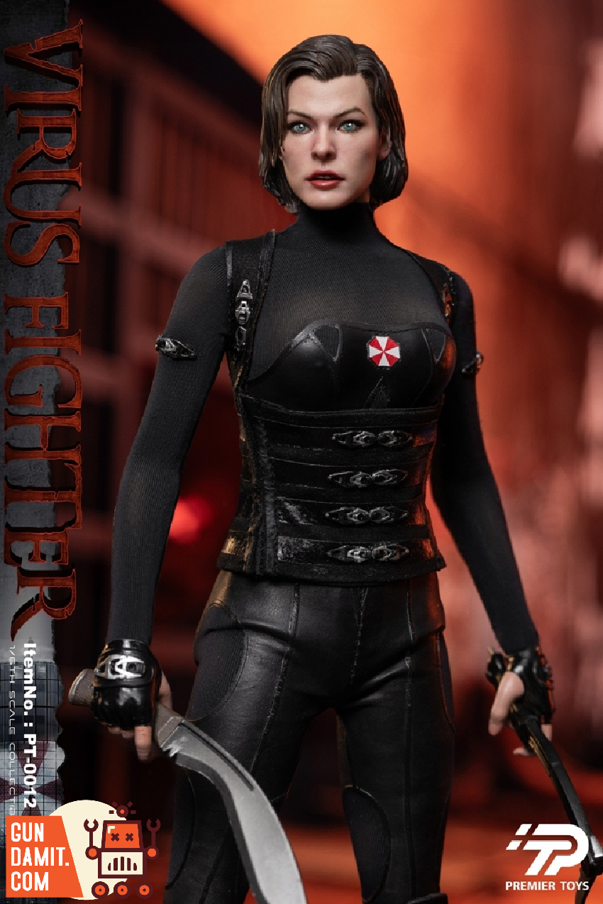 Premier Toys 1/6 アクションフィギュア ウイルスファイター Premier Toys 1/6 PT-0012 Virus Fighter - GunDamit Store