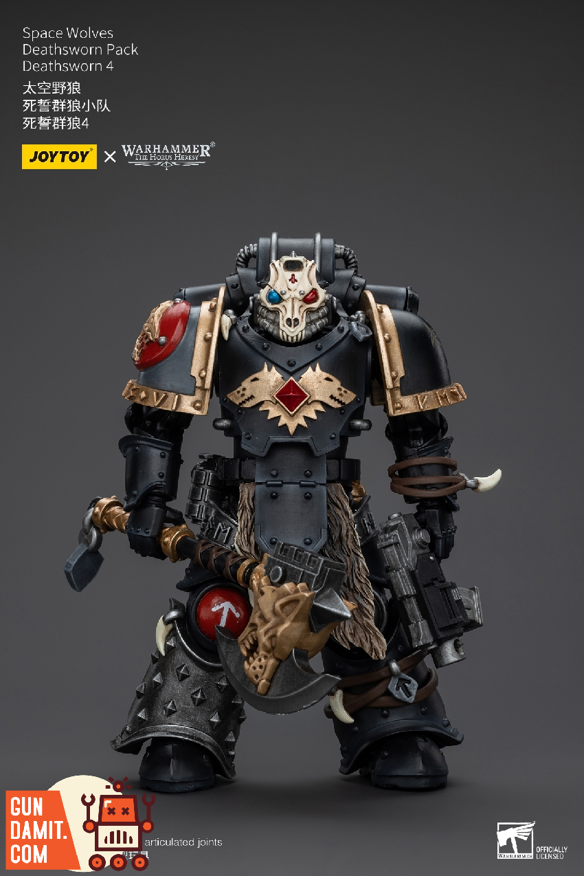 JoyToy Source 1/18 Warhammer The Horus Heresy Space Wolves