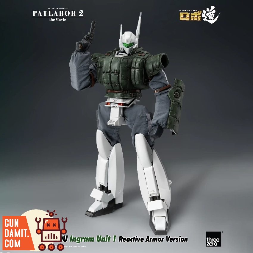 Threezero 1/35 3Z0211 Patlabor 2 The Movie ROBO-DOU Ingram Unit 1 Reactive Armor Version