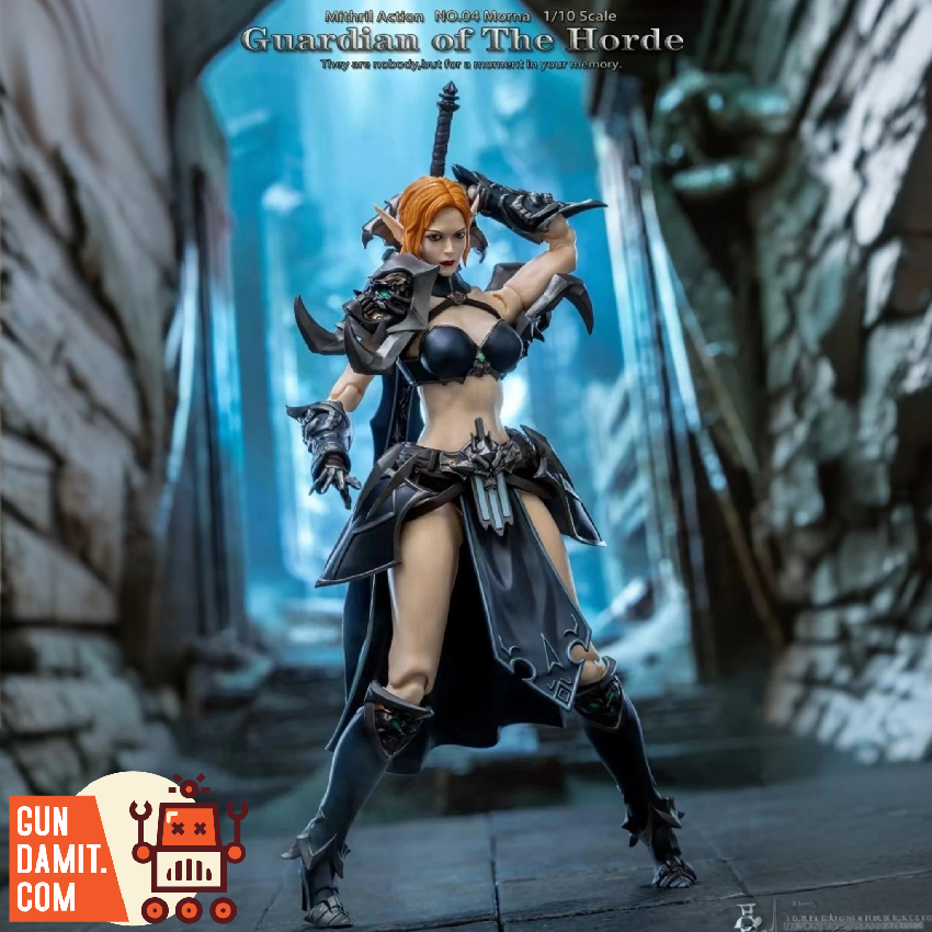 【開封未使用】1/10 Mithril Action 守護者シリーズ　モーナ Grey Knight 1/10 Guardian of The Horde 04 Morna WoW | GunDamit.com