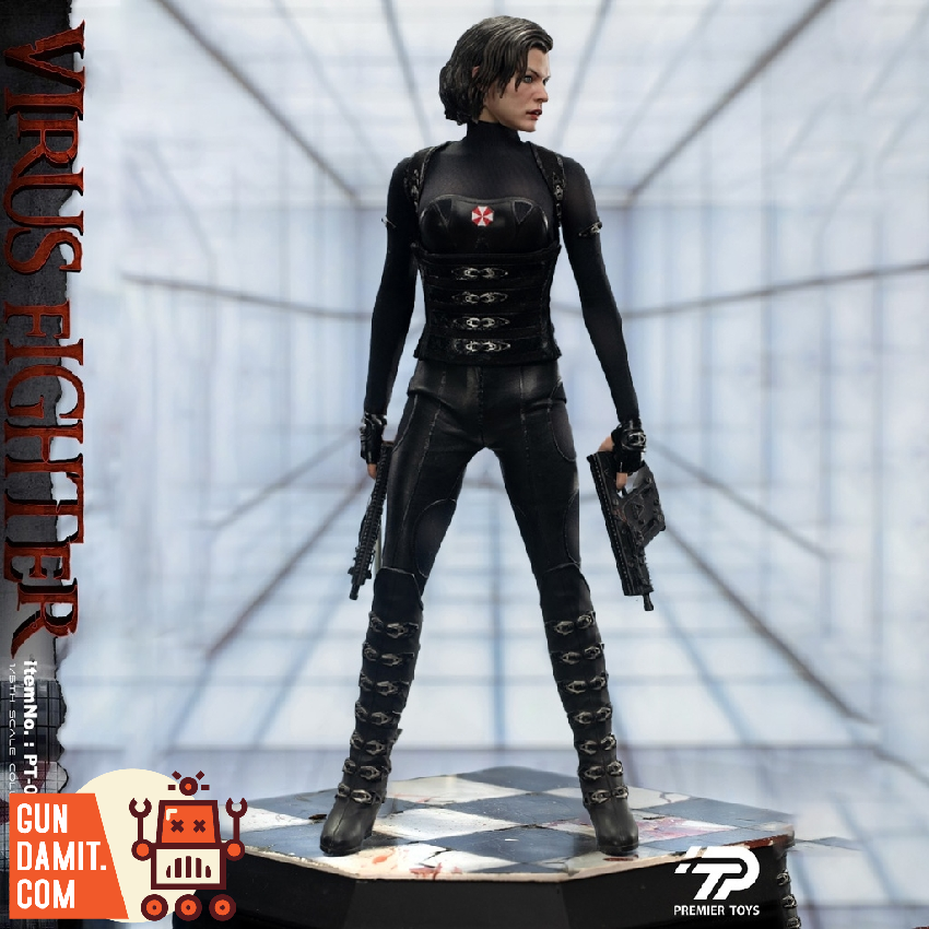 Premier Toys 1/6 アクションフィギュア ウイルスファイター Premier Toys (PT-0012) 1/6 Scale Virus Fighter Figure