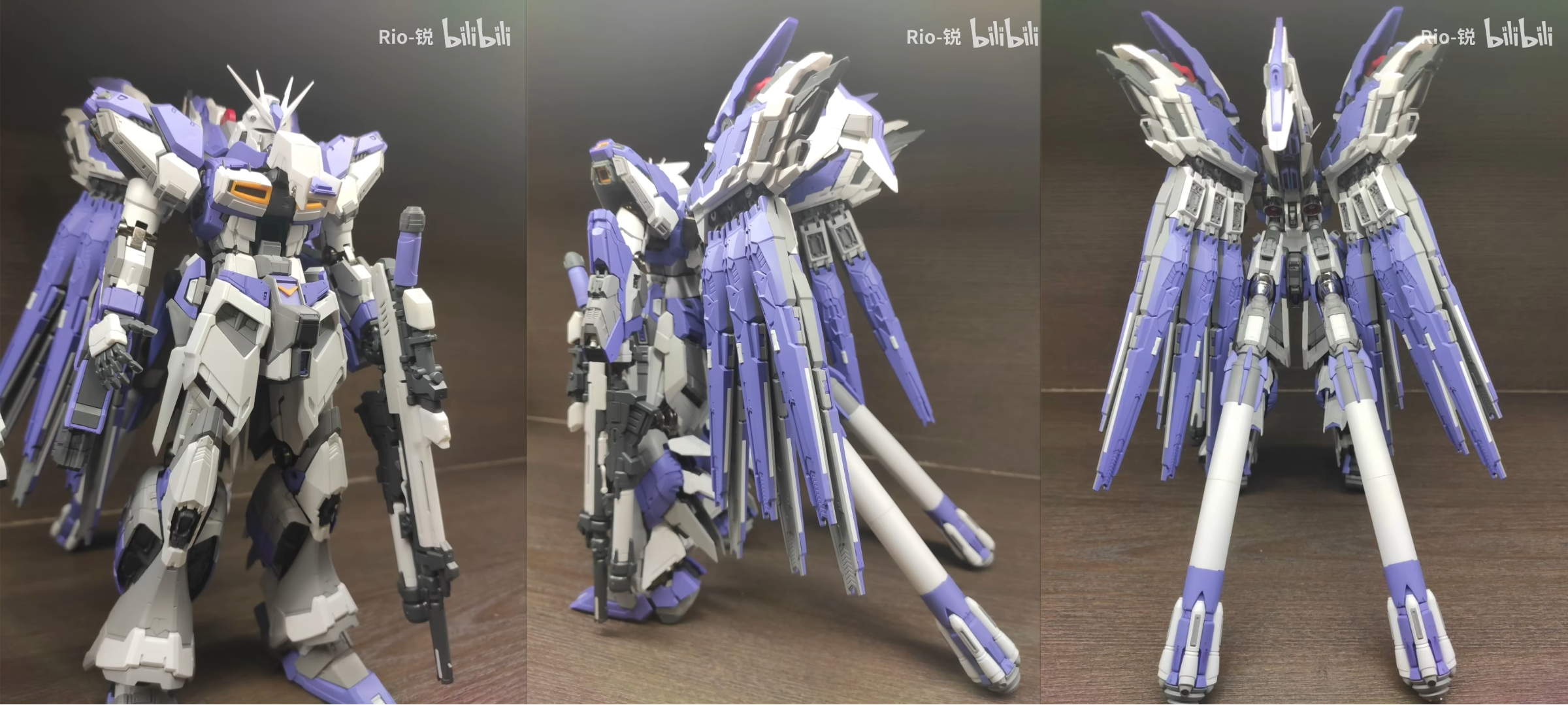 4th Party 1/100 Rx-93-v2 Hi-v Gundam Model Kit Deluxe