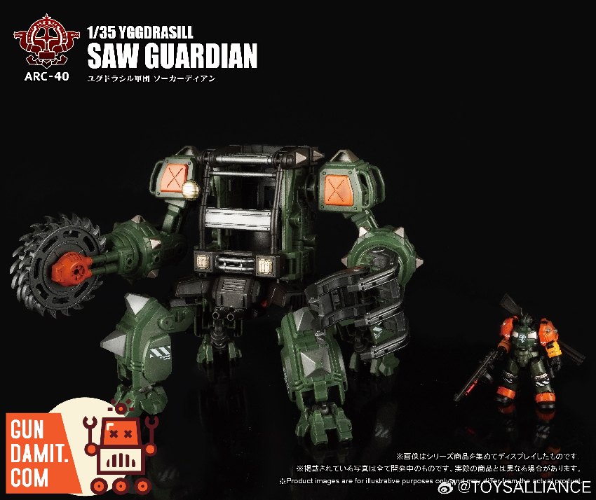 Toys Alliance 1/35 ARC-40 Yggdrasill Saw Guardian - Show.Z Store
