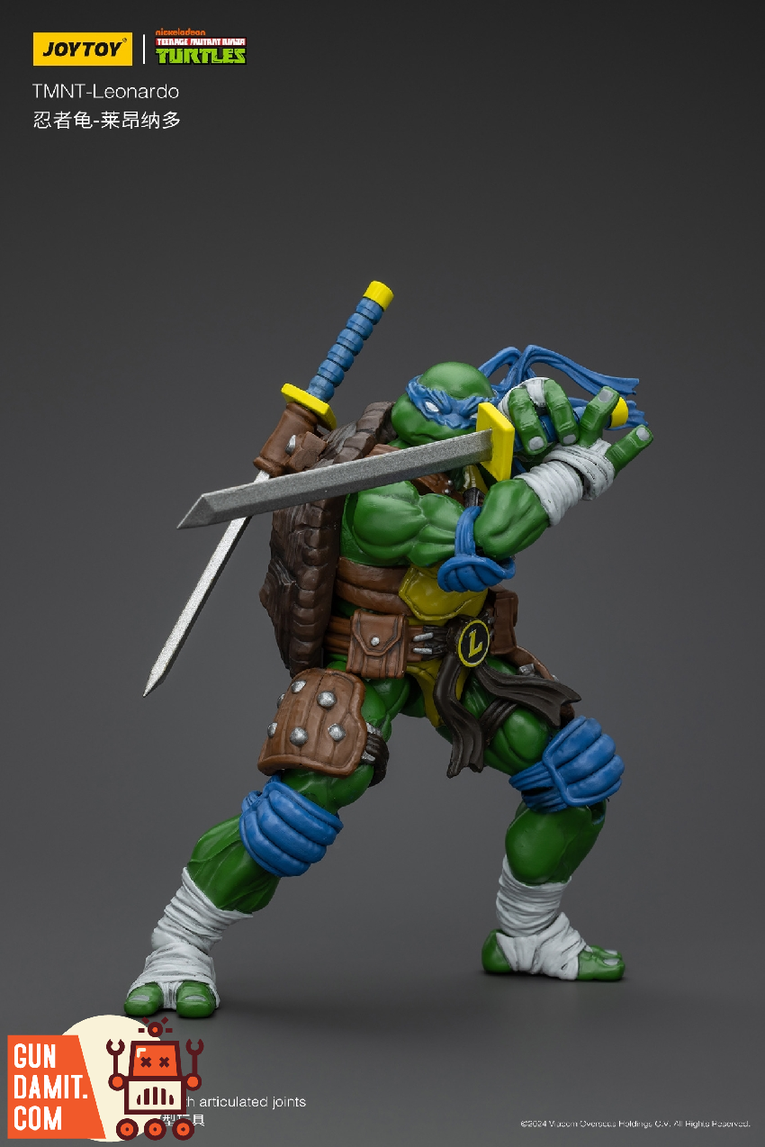 JoyToy 1/18 Teenage Mutant Ninja Turtles TMNT Leonardo - GunDamit