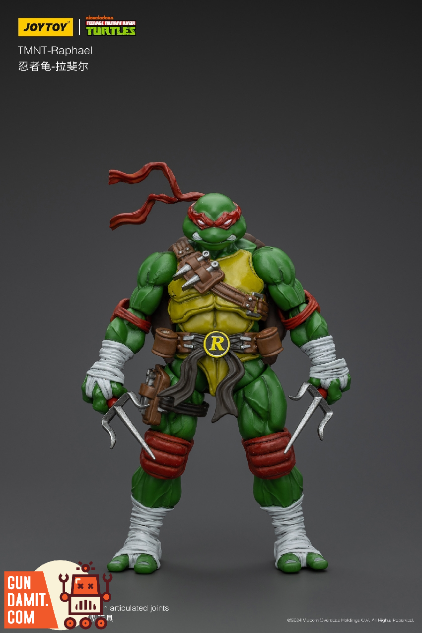 JoyToy JT7097 1/18 TMNT Raphael Action Figure | GunDamit.com
