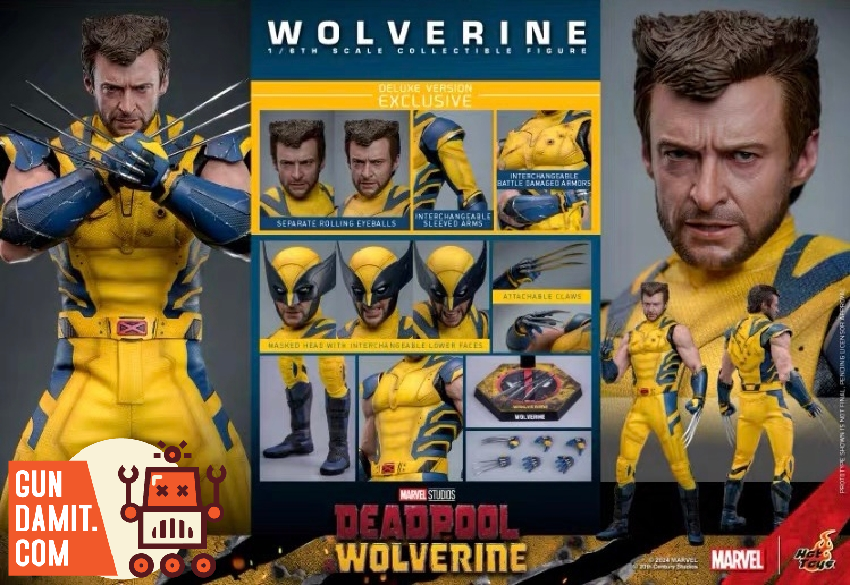 Hot Toys 1/6 MMS754 Deadpool & Wolverine Wolverine Deluxe