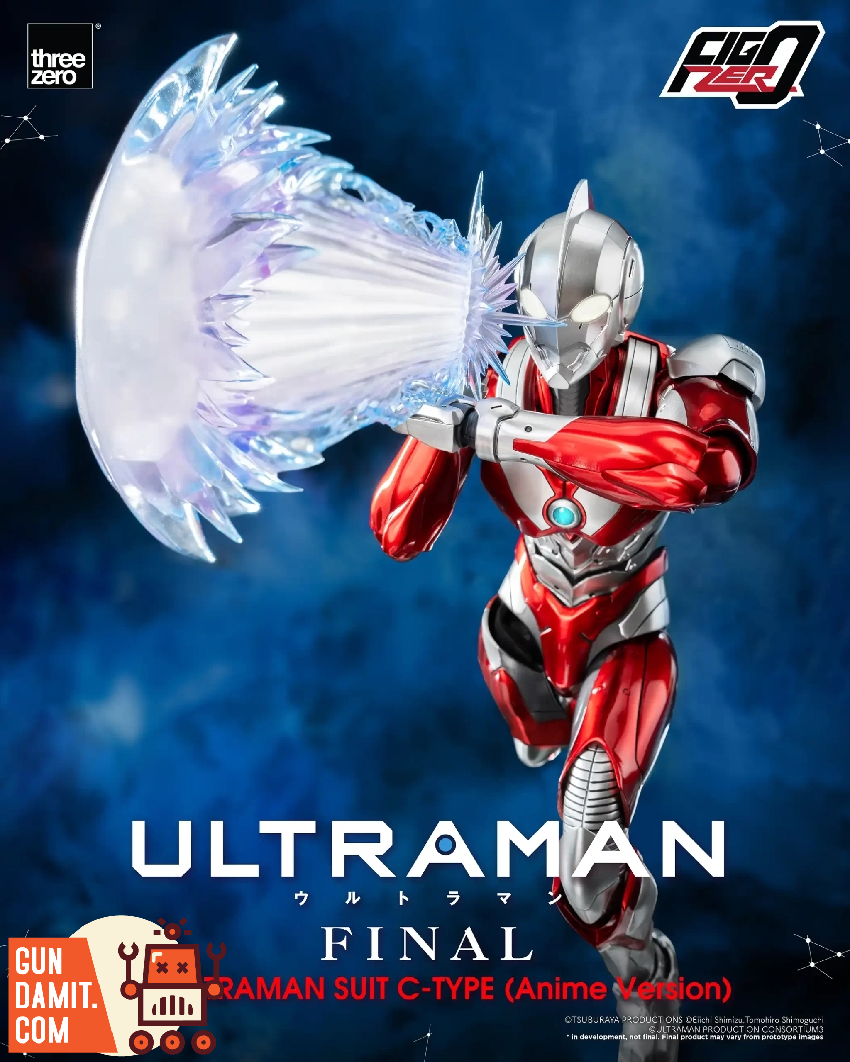 Threezero 3Z0509 1/6 FigZero Ultraman Suit C-type Anime | GunDamit.com