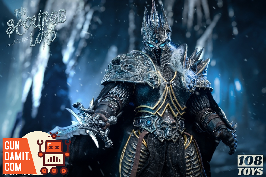 108 Toys 1/6 Frozen Demon King Lich King WoW Figure | GunDamit.com