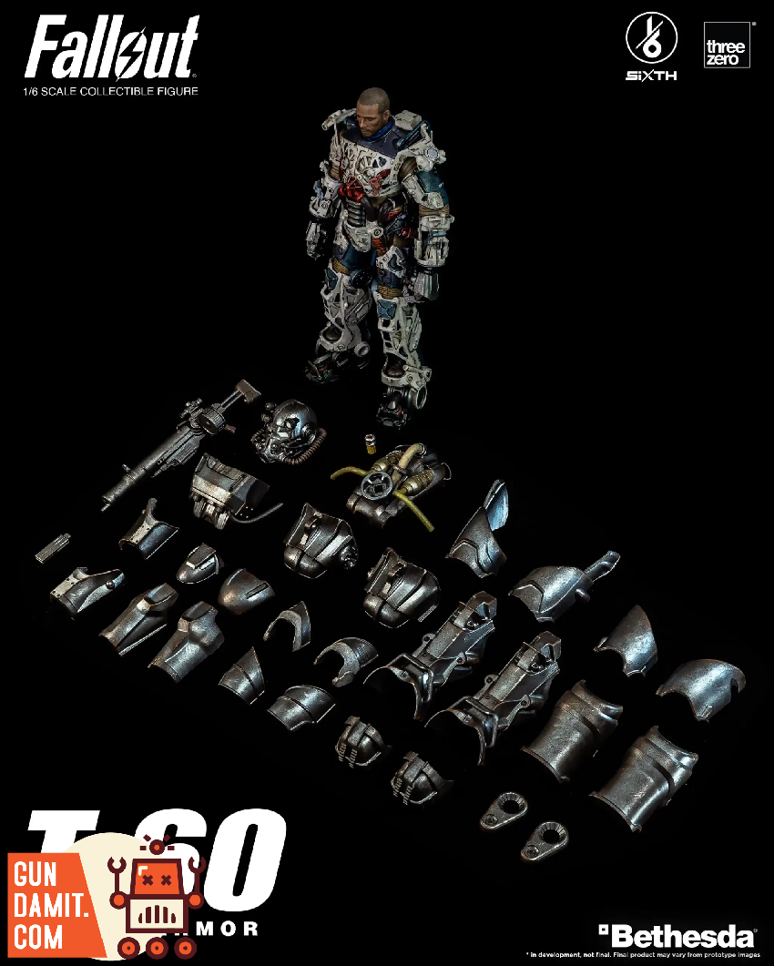 Threezero 1/6 T-60 Fallout Power Armor - GunDamit Store