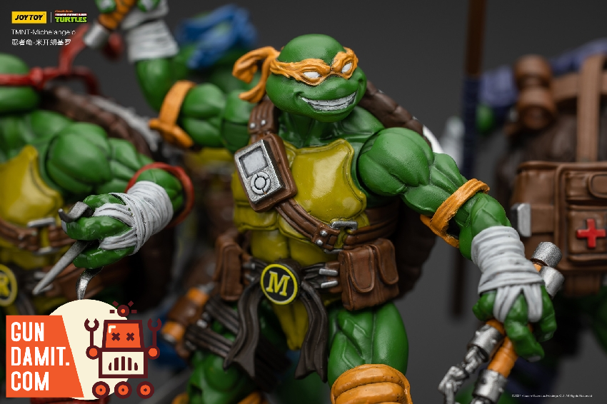 JoyToy 1/18 Teenage Mutant Ninja Turtles TMNT Michelangelo