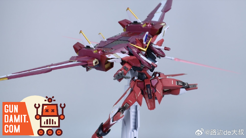 MC MB Strawberry Red Warrior Justice Gundam - GunDamit Store