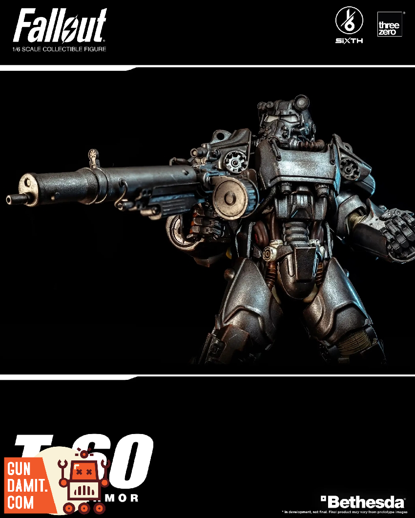 Threezero 1/6 T-60 Fallout Power Armor - GunDamit Store